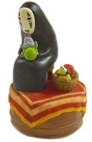 Spirited Away: No Face Knitting Music Box Art Masterpiece