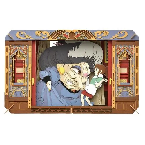 Spirited Away: PT-L22 I Want You to Give Me a Job, Please! Large Paper Theatre Small Statue Geological Sample