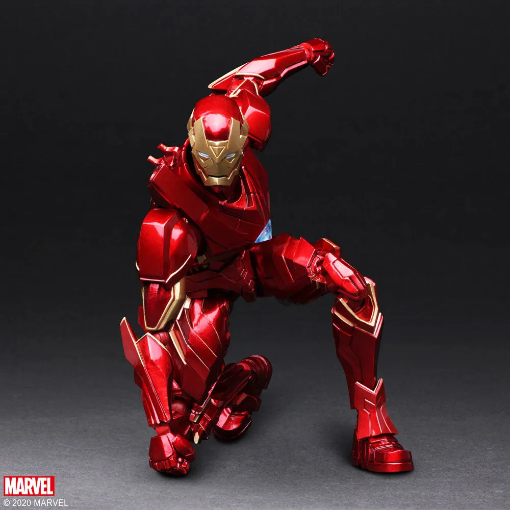 BRING ARTS MARVEL UNIVERSE VARIANT IRON MAN Robot Model Mythical Figure