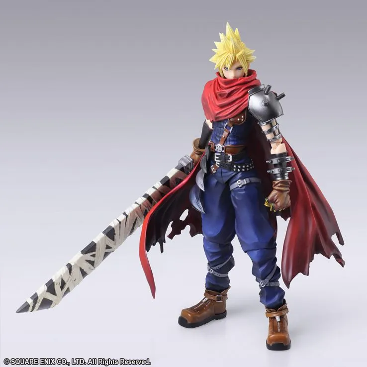 Sports Star Everyday Use Square-Enix Bring Arts Final Fantasy Cloud Strife Another Form Variant