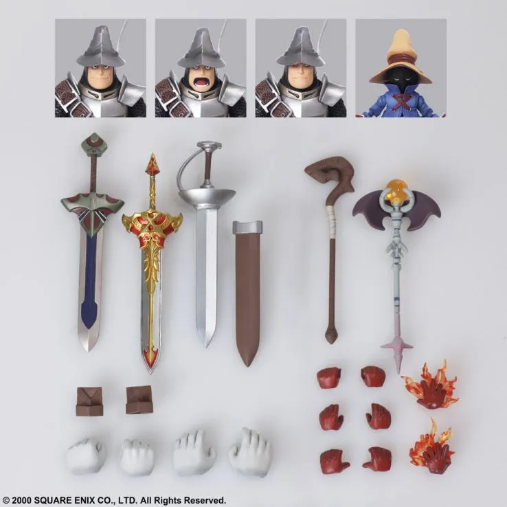 Anime Replica Square-Enix Bring Arts FINAL FANTASY IX VIVI ORNITIER & ADELBERT STEINER