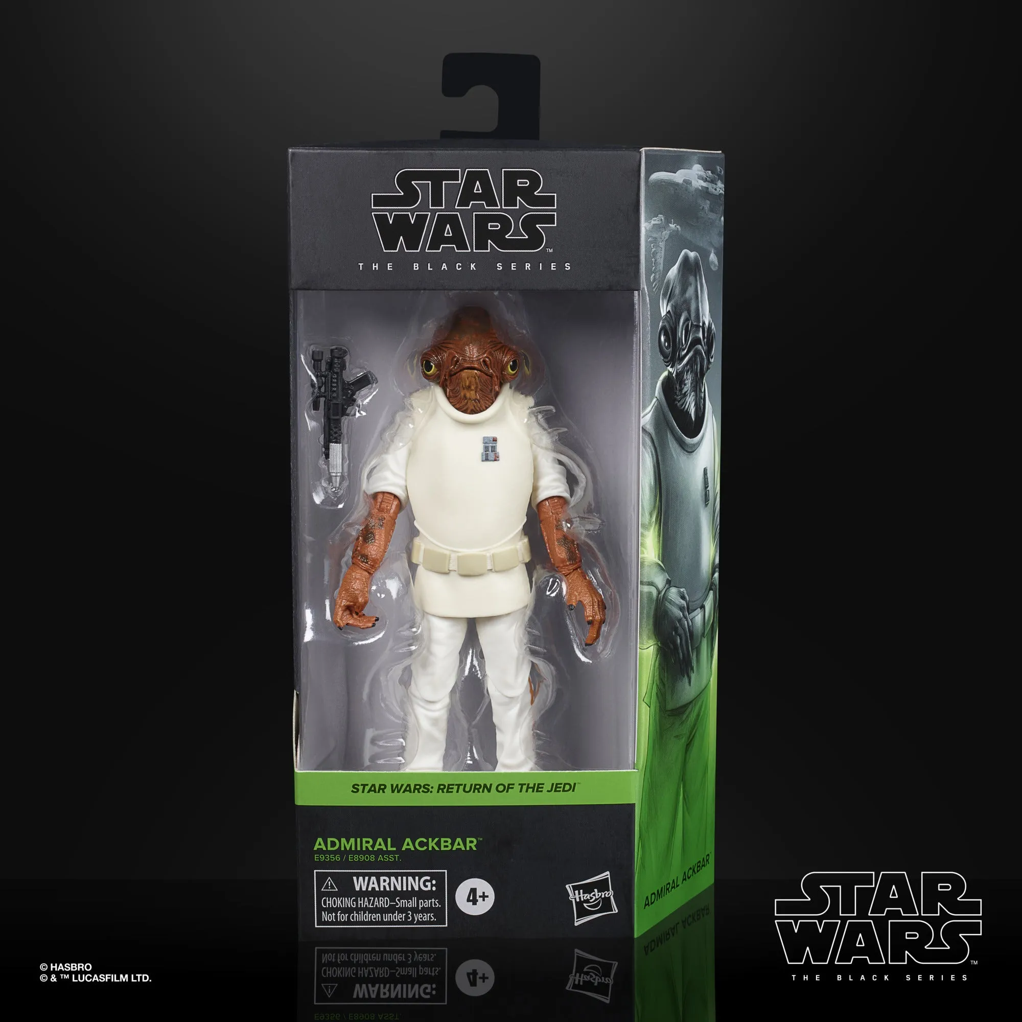 Articulated Figure Star Wars The Black Series Admiral Ackbar (Return of the Jedi) 6-Inch Action Figure