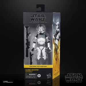 Vinyl Figure Star Wars The Black Series Clone Trooper (Kamino) 6-Inch Action Figure