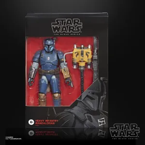 Limited Toy Cute Mascot Star Wars The Black Series Deluxe Heavy Infantry Mandalorian (The Mandalorian) 6-Inch Action Figure