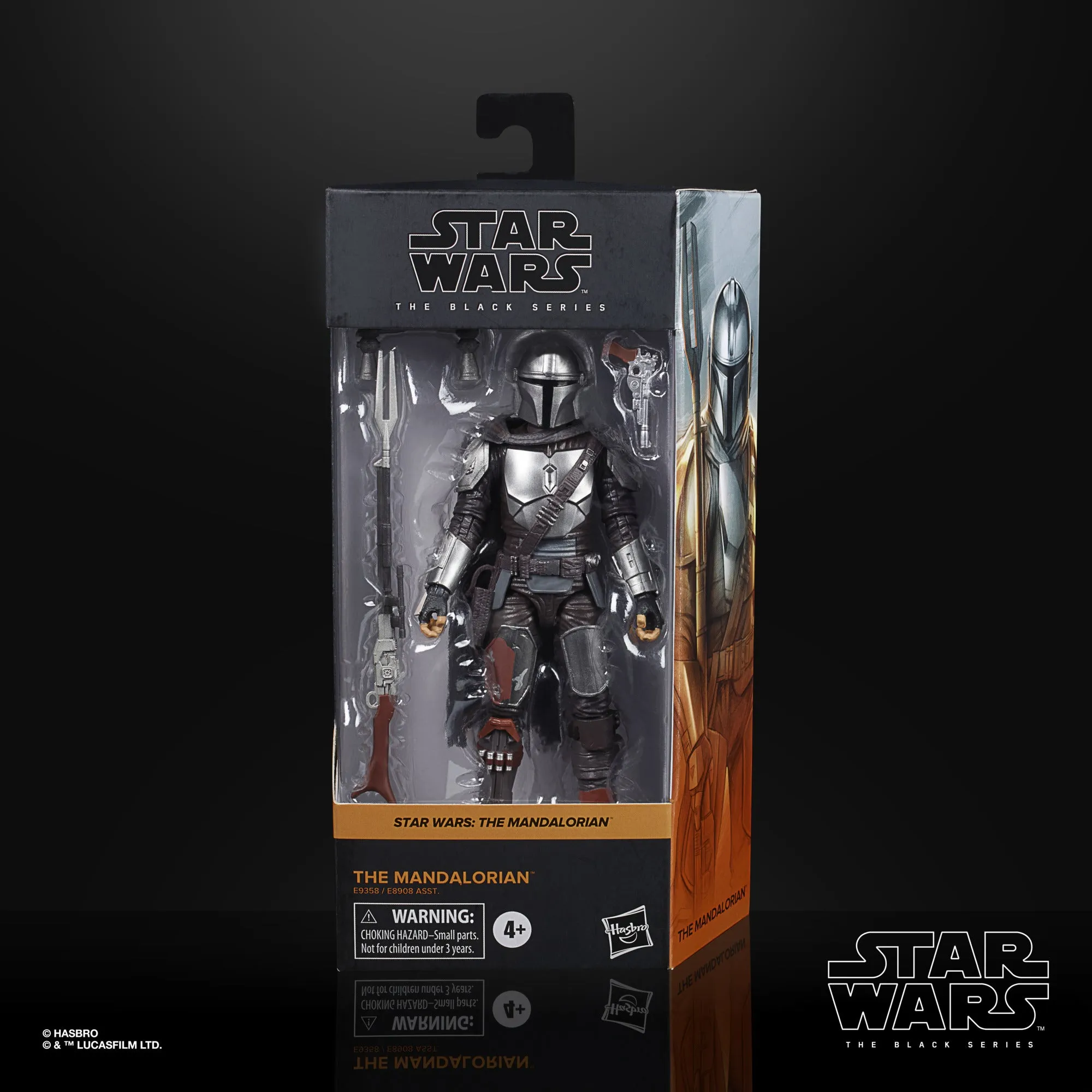 Star Wars The Black Series The Mandalorian (Beskar) 6-Inch Action Figure Game Merch Asian Art