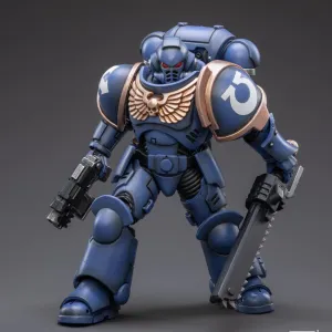 WARHAMMER 40K Space Marines Ultramarines Outriders Brother Catonus Anime Model