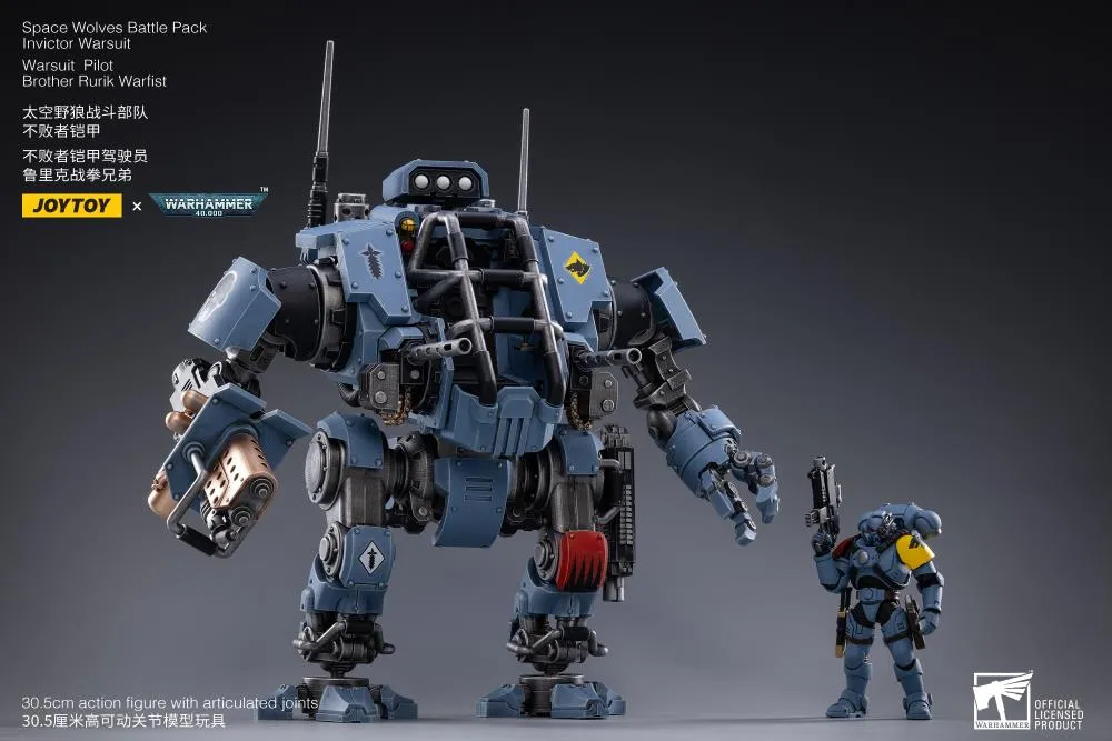 Totem Animal Display Hero WARHAMMER 40K SPACE WOLVES INVICTOR WARSUIT 1/18