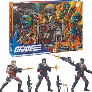 GI JOE CLASSIFIED SERIES 6IN COBRA VIPER & OFFICER 3 PACK Collectors Toy