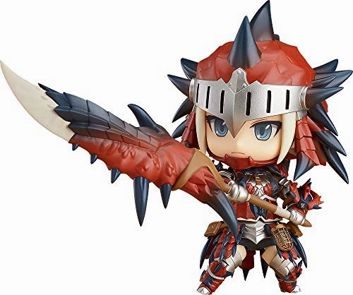 Monster Hunter World Nendoroid#993 Hunter Female Rathalos Armor Edition version - Good Smile Company Therapeutic Hobby