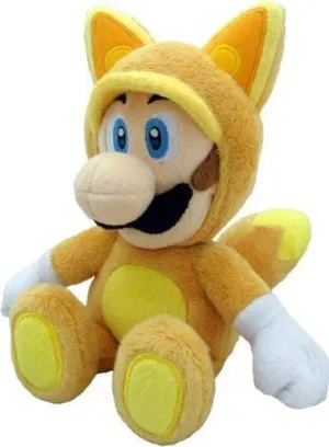 Art Deco Super Mario Bros.: Kitsune Luigi 9" Plush