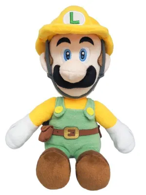 Super Mario Bros.: Luigi (Super Mario Maker) 8" Plush Movie Creation Silver Coated