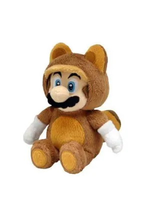Themed Exhibit Super Mario Bros: Tanooki Mario 9" All Star Collection Plush