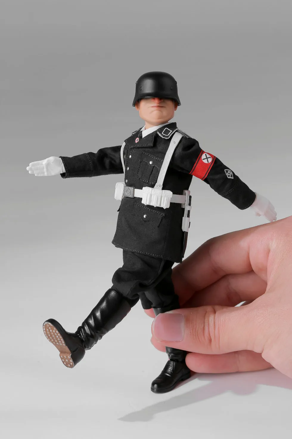 Chibi Hero POP Toys [POP-BGS010] Black SS Fatso 1/12