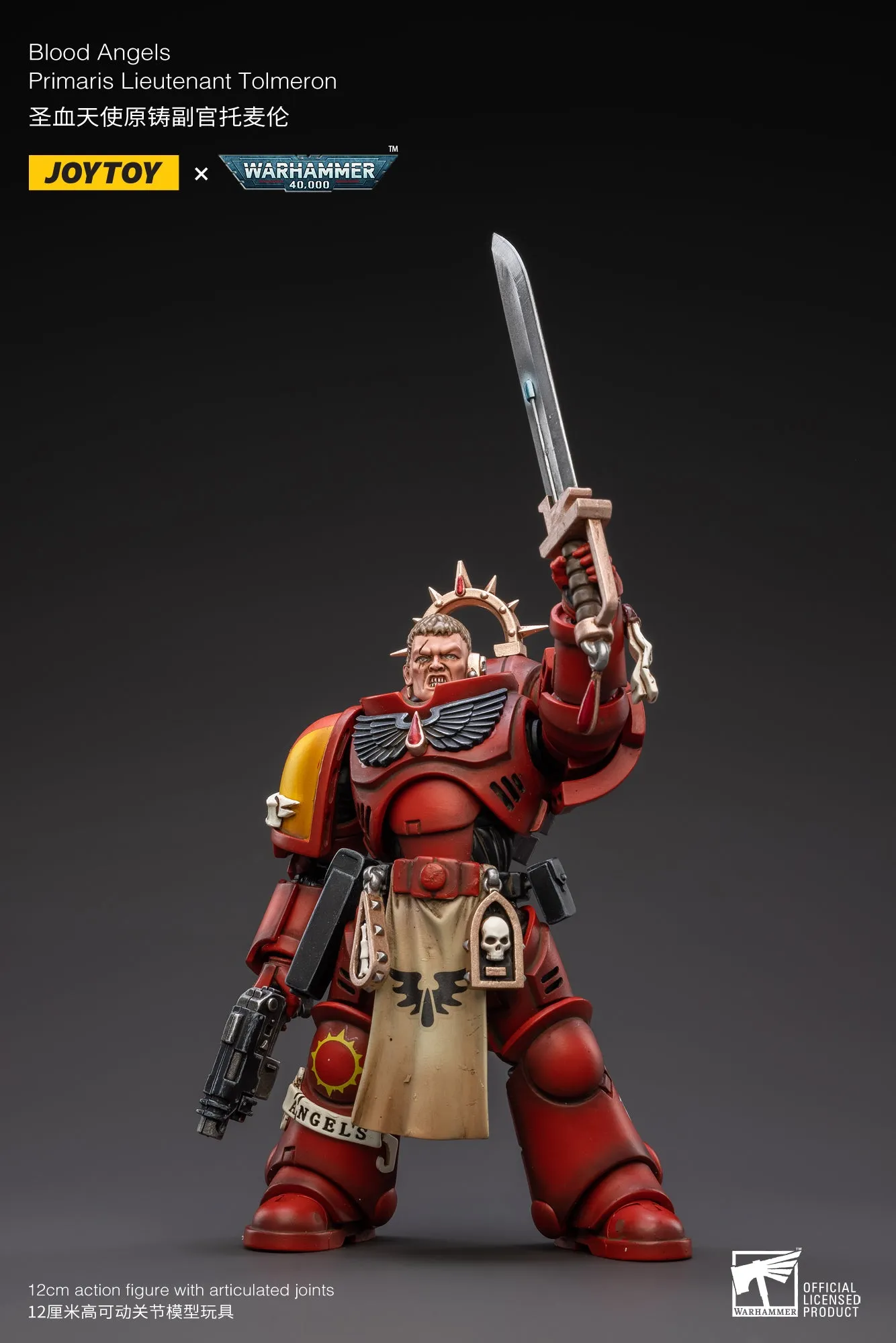 WARHAMMER 40K Blood Angels Primaris Lieutenants Tolmeron Seasonal Favorite