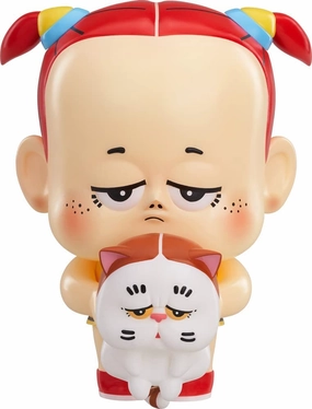 Children's Toy Art Showcase "Original Character" HAPPY2PEAS KINO-chan and Chikuwa Big Size