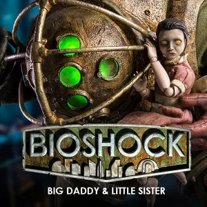 Threezero BIOSHOCK Big Daddy and Little Sister 1/6 Scale International Icon