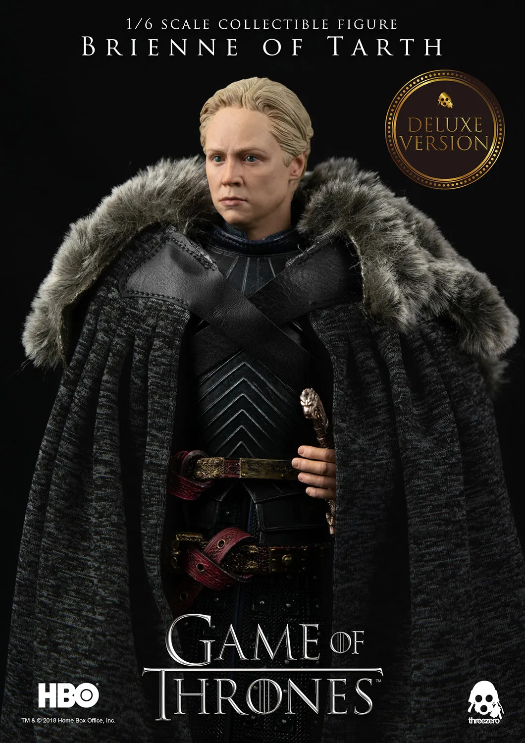 Threezero Game of Thrones Brienne of Tarth (Deluxe version) Robot Figure Collectors Model