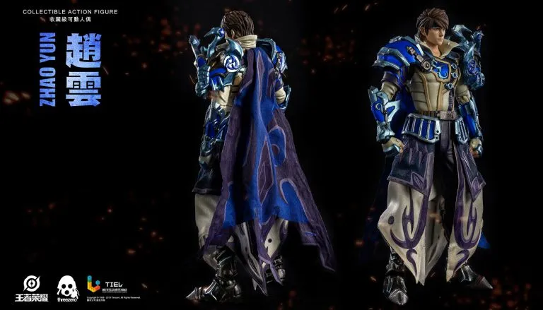 Threezero Honor of Kings ZHAO YUN 1/12 Collectible Action Figures Artisanal Product Year Round