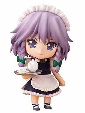 Collectible Statue Polymer Clay Touhou Project Nendoroid#105 Izayoi Sakuya - Good Smile Company