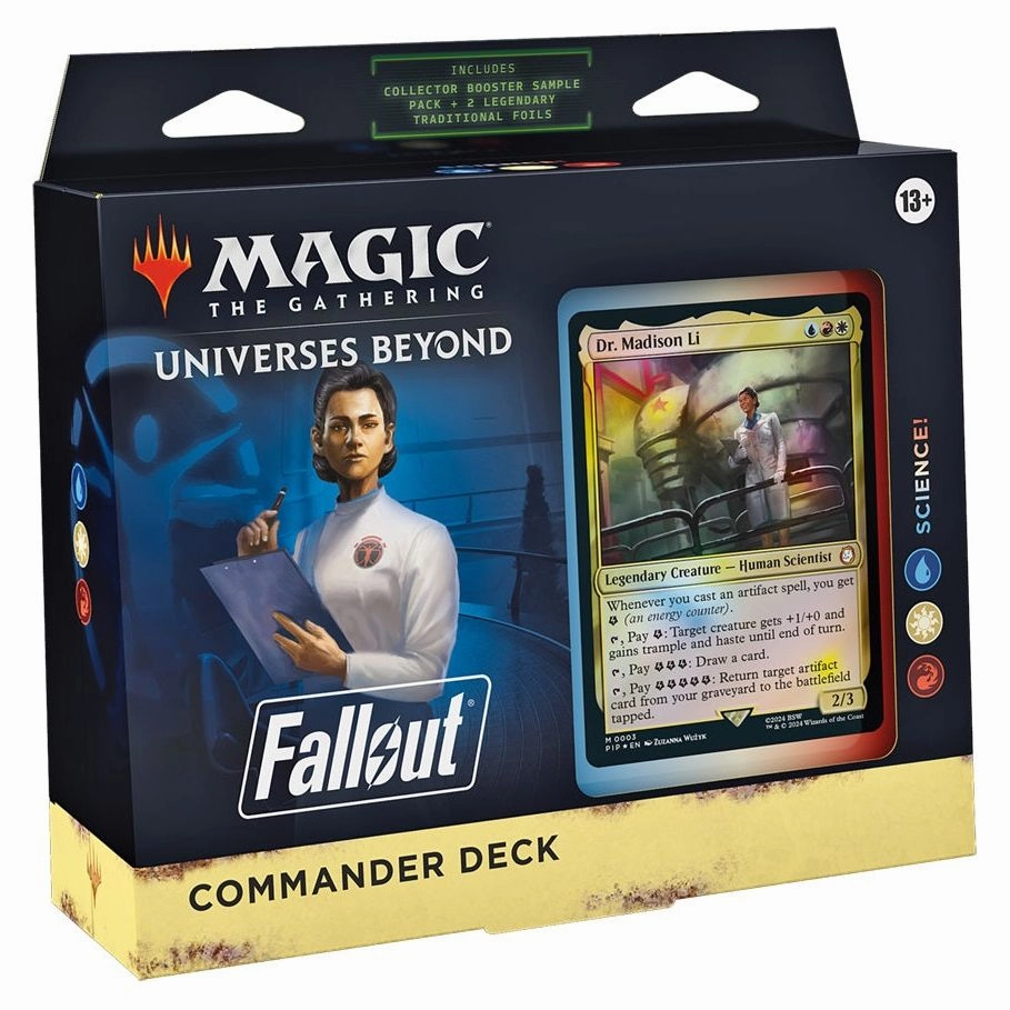 Magic Fallout - Commander Deck Premium Surprise Item Collector's Item Showcase