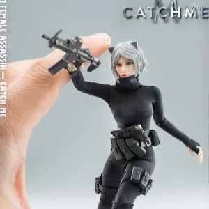 Very Cool 1:12 Palm Treasure Series Female Assassin Catch Me Sky Animal NFC Feature