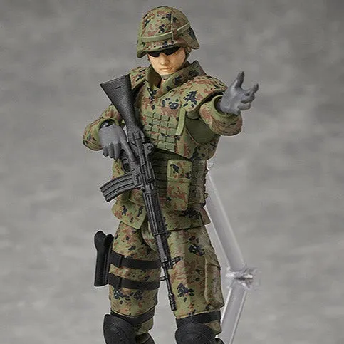 Articulated Statue Balcony Decoration Figma SP-154 JSDF Soldier