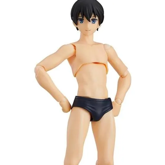 Figma No.452 Male Swimsuit Body (Ryo) Type 2 CAD Design Daily Decor
