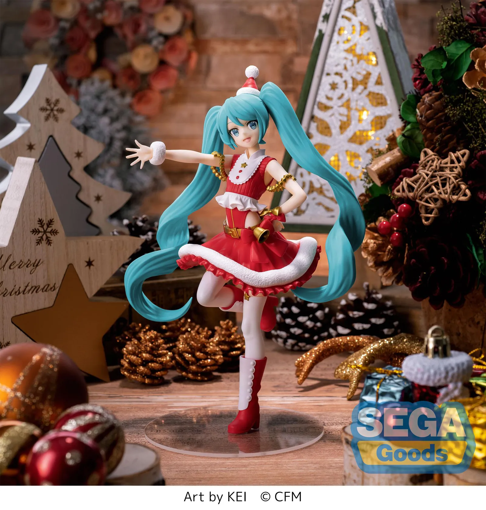 Dynamic Pose Vocaloid: Miku Christmas 2023 Luminasta Prize Figure