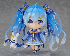 Vocaloid Nendoroid (#701) Hatsune Miku & Rabbit Yukine (Twinkle Snow ver. version)- Good Smile Company Science Model Gallery Art