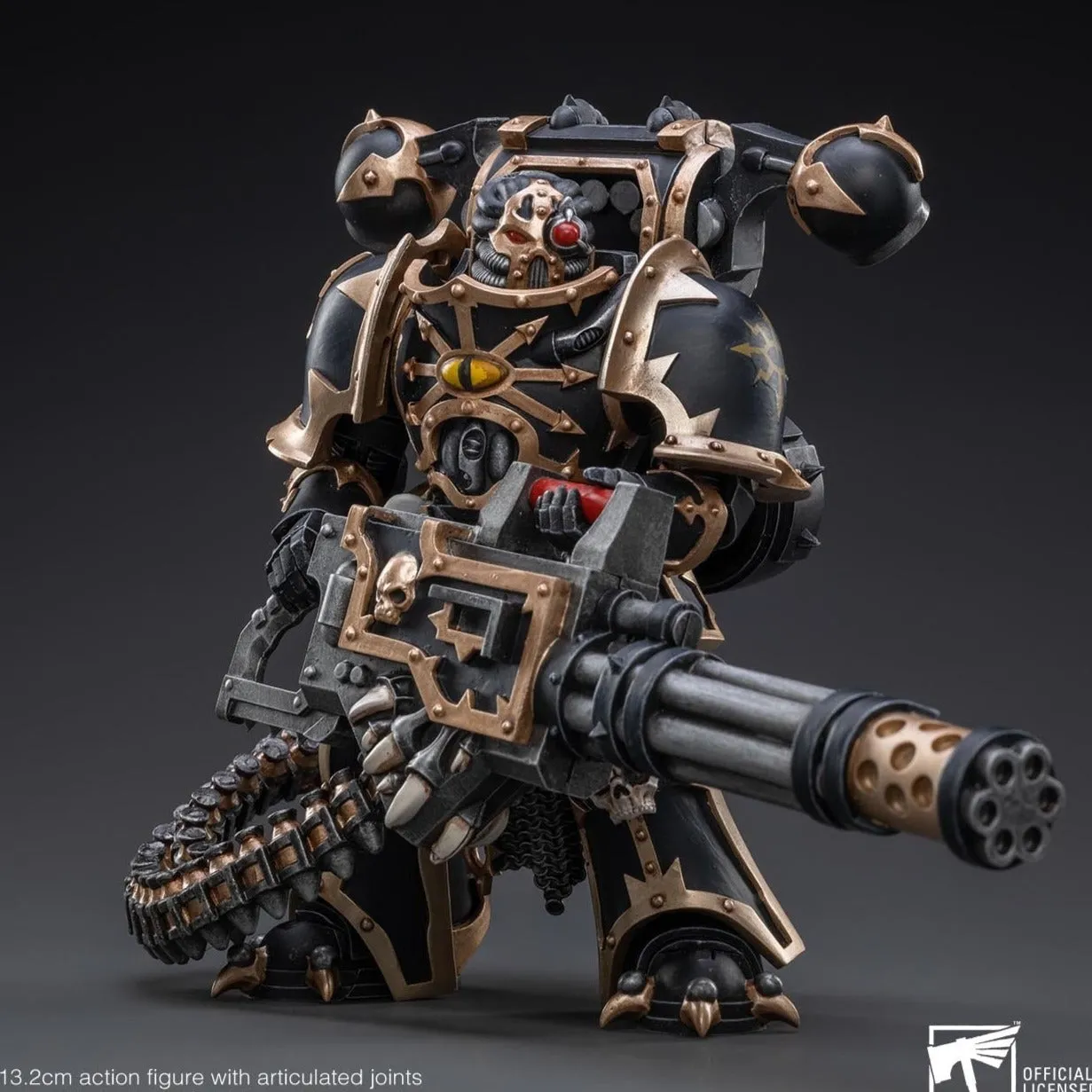 Adult Collectible WARHAMMER 40K Black Legion Havocs Marine 03