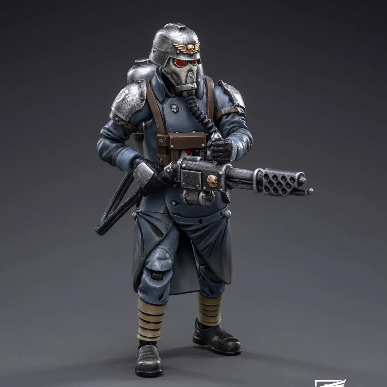 Movie Hero School Project WARHAMMER 40K Death Korps of Krieg Veteran Squad Guardsman with Flamer