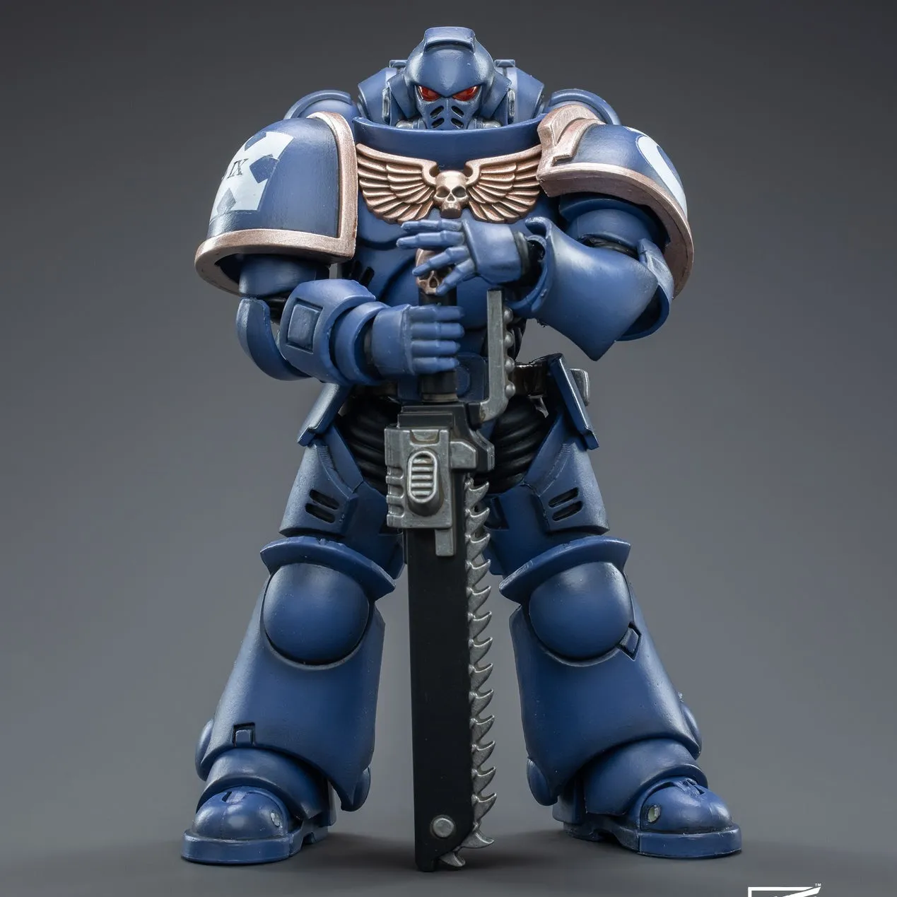 Flying Pose Mindfulness practice WARHAMMER 40K Ultramarines Intercessors