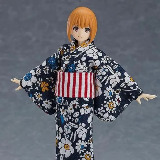 Figma No.473 figma Styles Female Body (Emily) with Yukata Outfit Articulated Joints