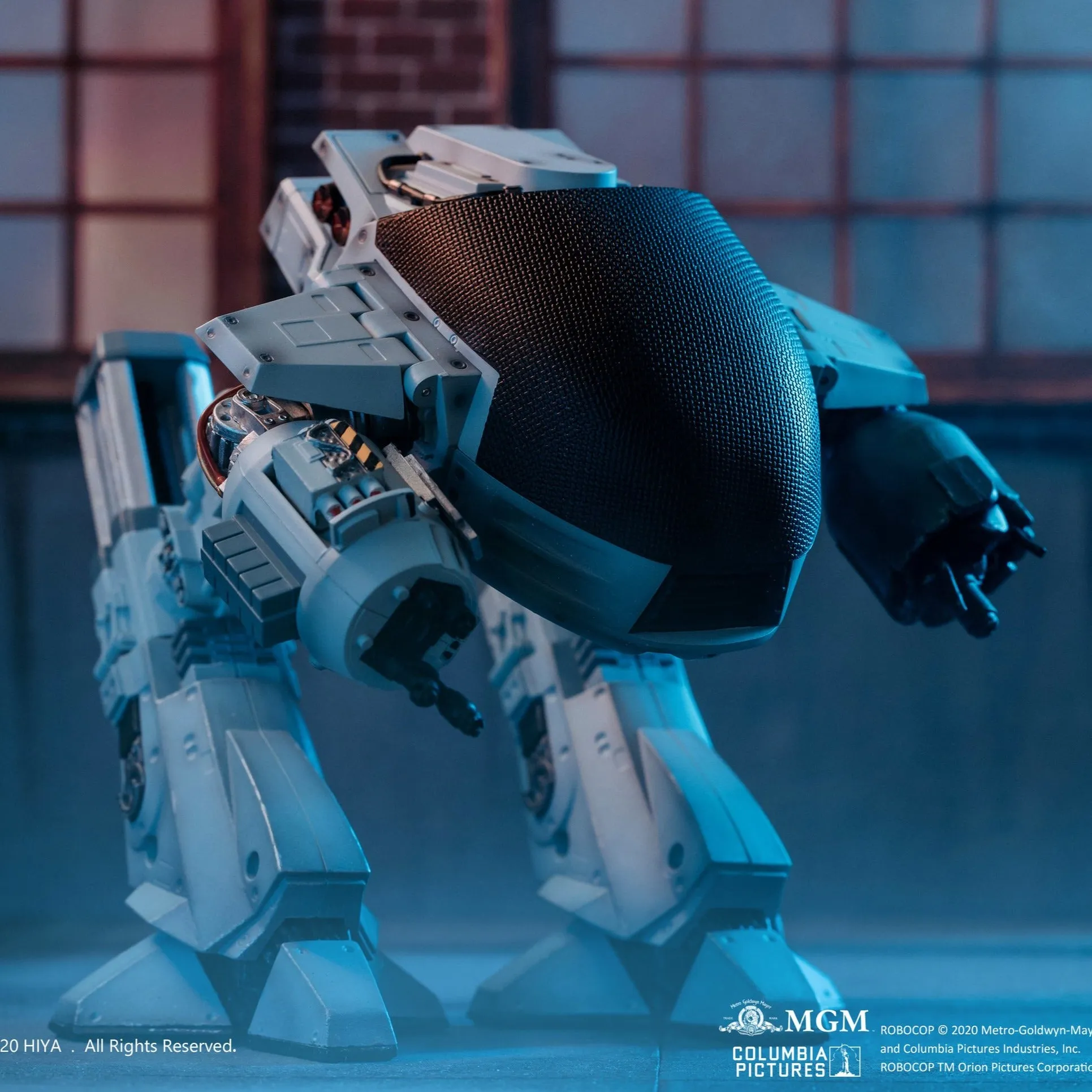 Instagram Worthy ROBOCOP BATTLE DAMAGED ED-209 PX 1/18 SCALE